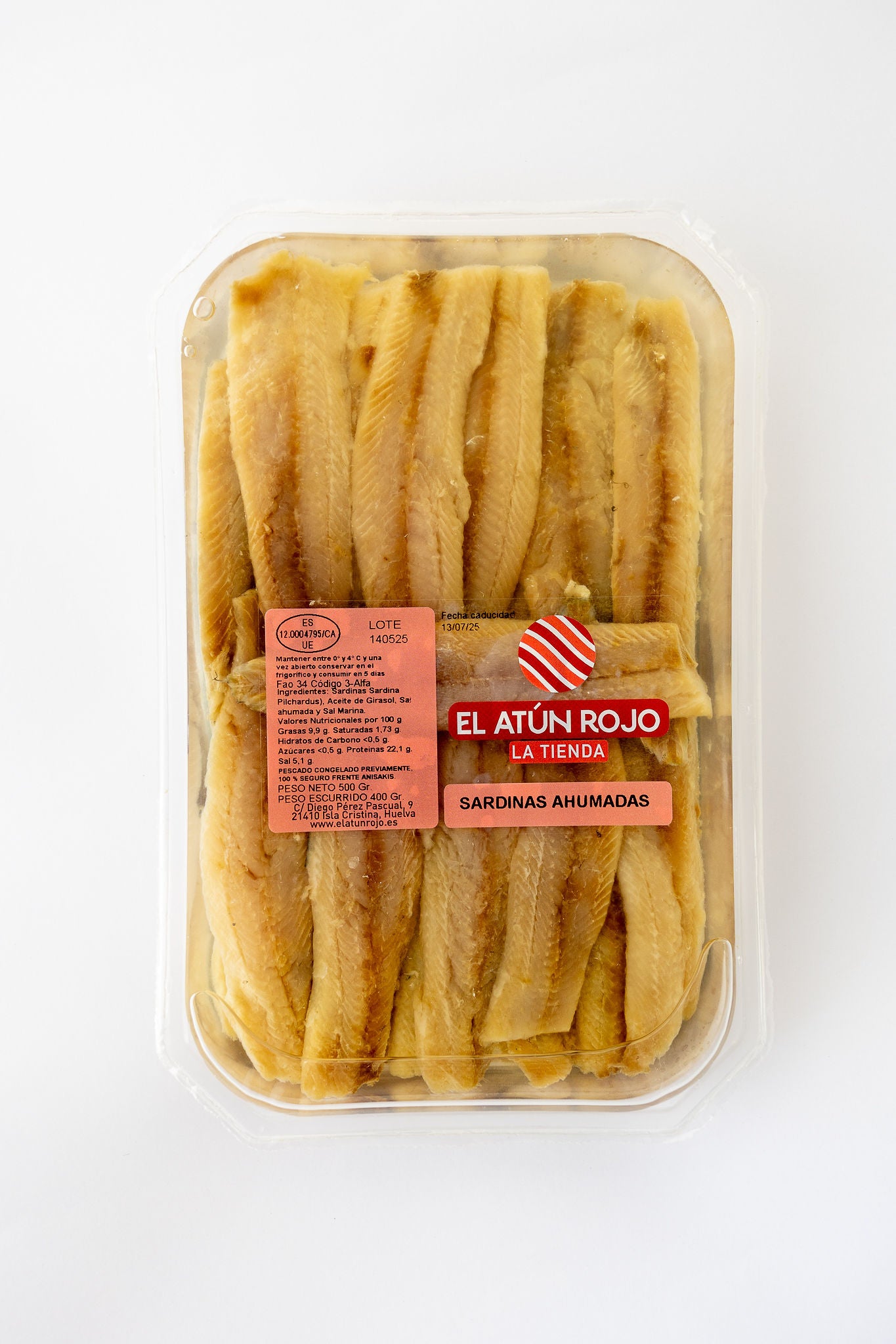 Sardinas Ahumadas - 600 g | El Atún Rojo
