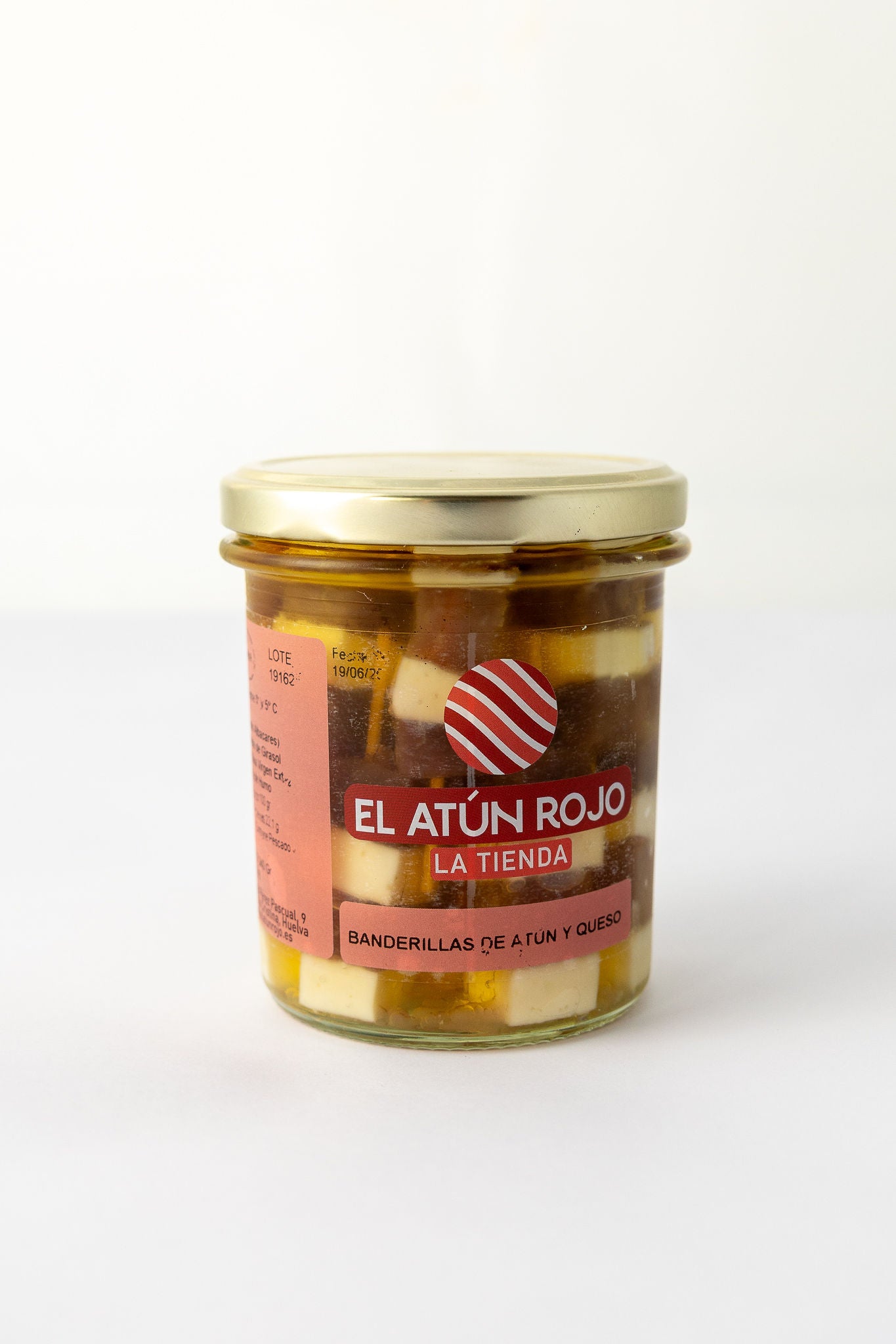 Banderillas de Atún y Queso en Aceite - Tarro 250 g | El Atún Rojo