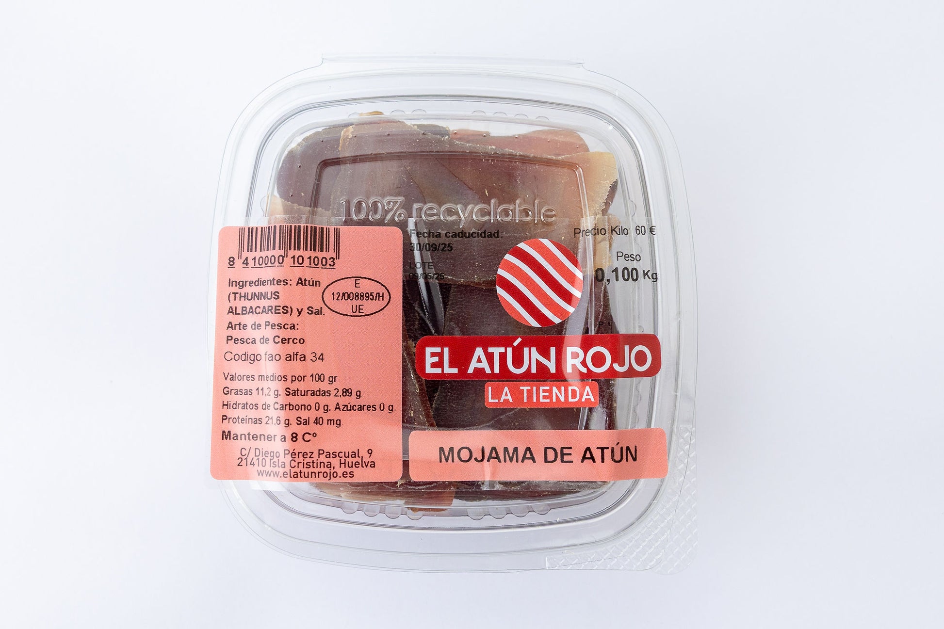 Mojama de Atún - 100 g | El Atún Rojo