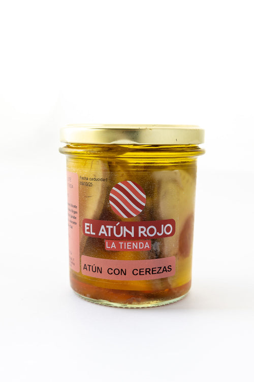 Atún con Cerezas en Aceite de Oliva - Tarro 250 ml | El Atún Rojo