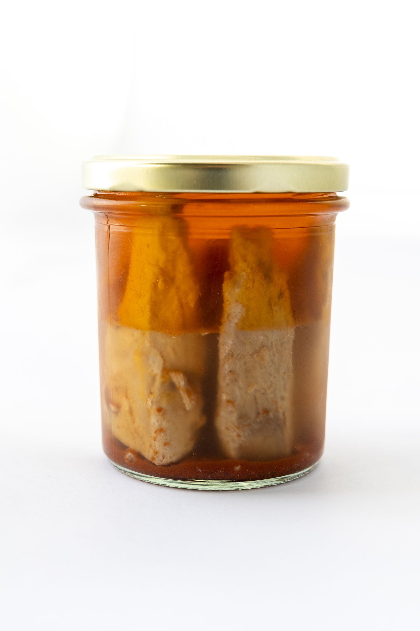 Morrillo de Atún Frito en Escabeche - Tarro 250 ml | El Atún Rojo